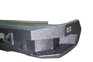 Chevrolet Silverado 1500 Rear Bumper - Fishbone Offroad - Rockfish - Black Texture - `19-`22